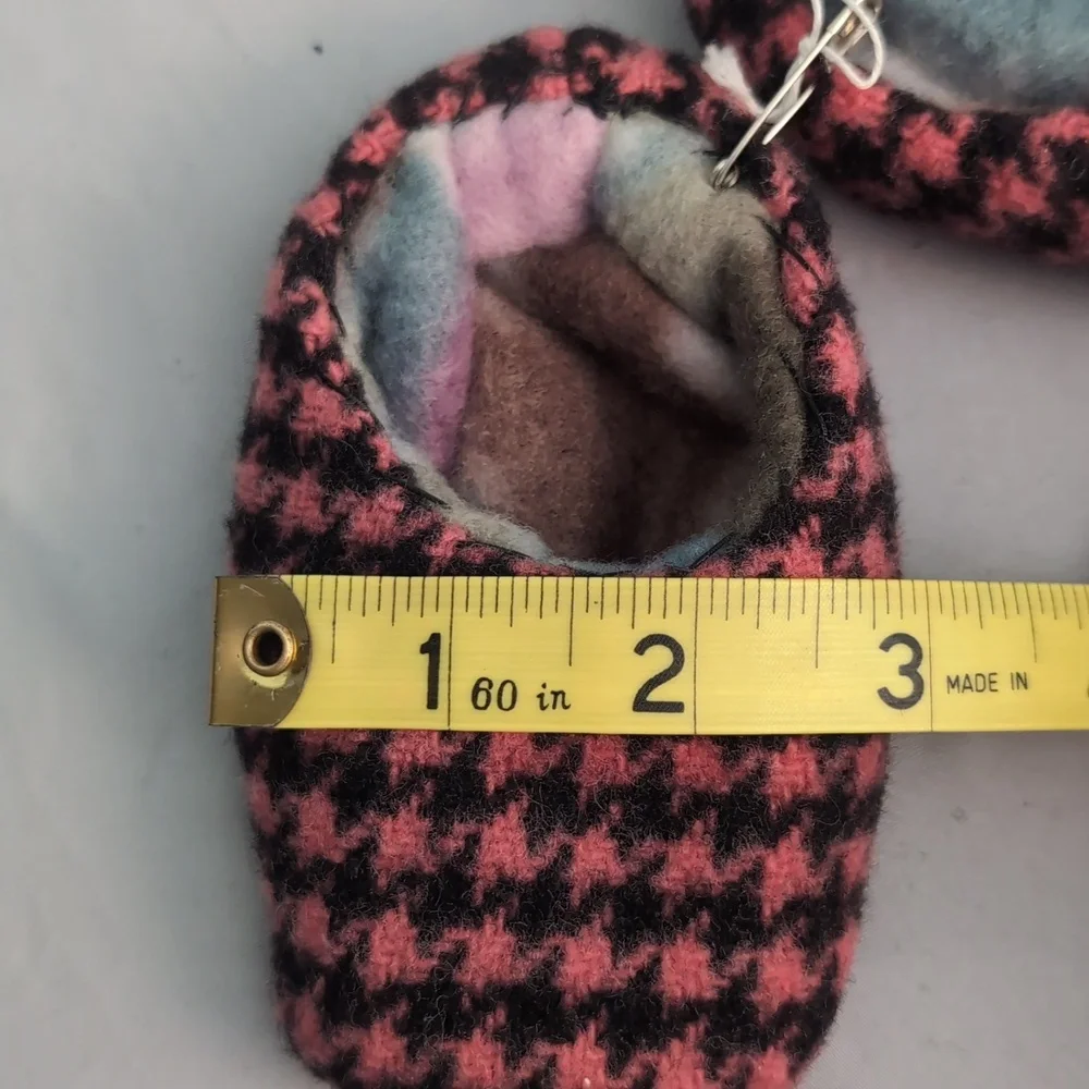 Handmade 6/9 Months Baby Girl Slippers
